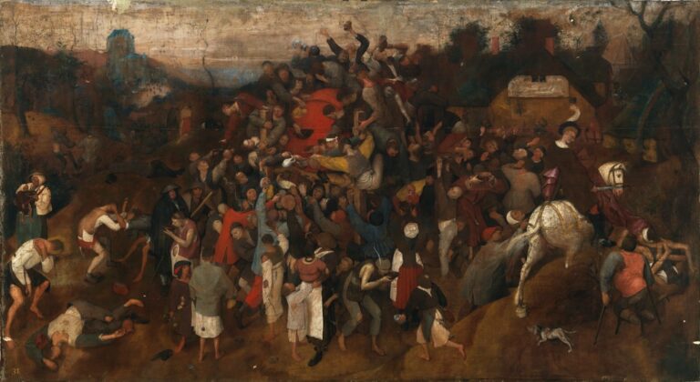 Pieter Bruegel il Vecchio, Festa di san Martino, 1565-1568 circa - Museo del Prado, Madrid