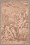Salvator Rosa, Il sogno di Enea, 1663-64 - Roma, Istituto Centrale per la Grafica