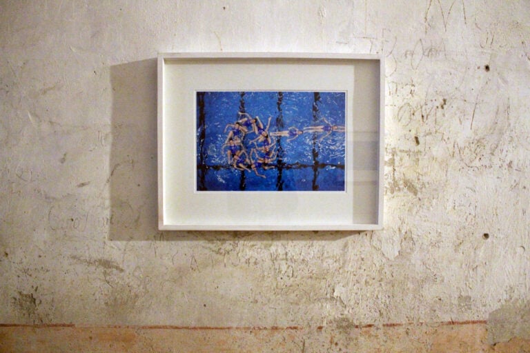 Sara Benaglia – Stella del Mattino - veduta della mostra presso la Cripta di San Michele al Pozzo Bianco, Bergamo 2015