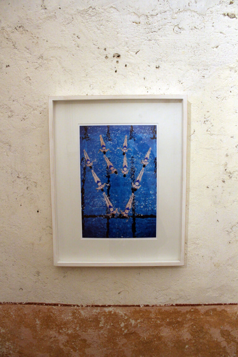 Sara Benaglia – Stella del Mattino - veduta della mostra presso la Cripta di San Michele al Pozzo Bianco, Bergamo 2015