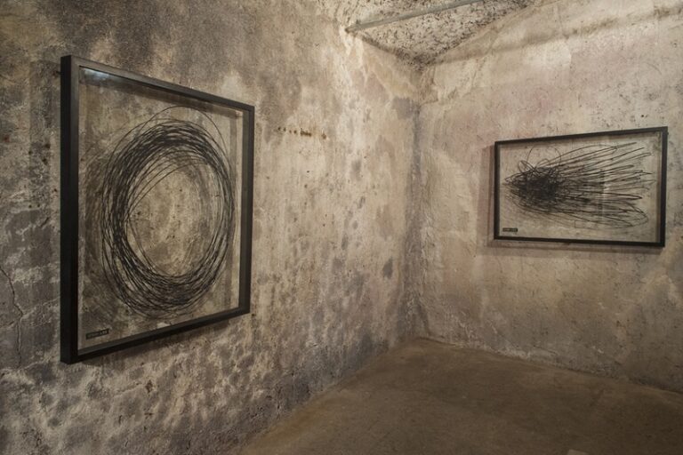 Sten&Lex – Matrici distrutte - veduta della mostra presso Wunderkammern, Roma 2015 - photo Giorgio Coen Cagli