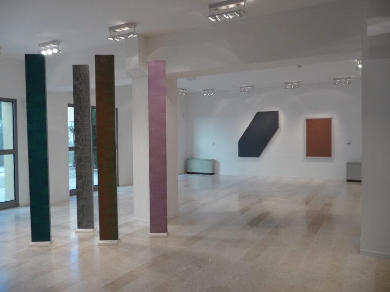 Un’idea di pittura. Astrazione analitica in Italia 1972-1976 - veduta della mostra presso Casa Cavazzini, Udine 2015