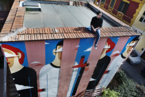 Iacurci e 2501 a Torpignattara, ultime firme per il progetto Light up Torpigna! Due nuovi murales appena sfornati a Roma. Le prime foto