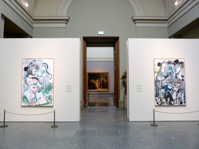 10 Picasso del Kunstmuseum di Basilea - veduta della mostra presso il Museo del Prado, Madrid 2015