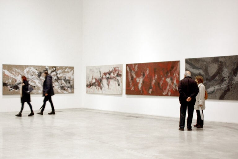 100 Scialoja - veduta della mostra presso il Museo Macro, Roma 2015