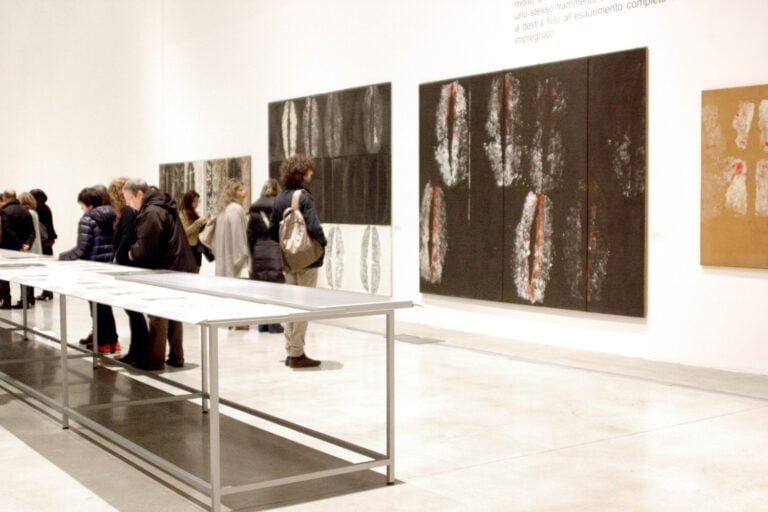100 Scialoja - veduta della mostra presso il Museo Macro, Roma 2015