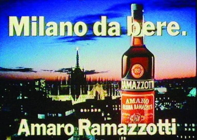 Milano da bere (spot Amaro Ramazzotti, 1987)