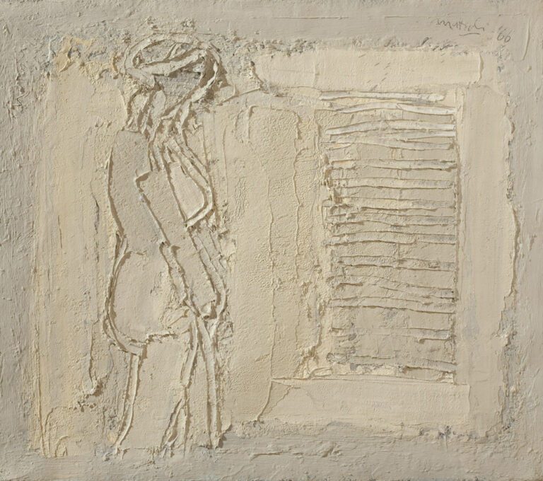 Carlo Mattioli, Nudo nella stanza, 1966