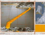 Christo The Floating Piers foto André Grossmann© 2015 Christo Christo sul Lago d'Iseo. "Vi farò camminare sulle acque": il grande artista presenta il megaprogetto di impacchettamento curato da Germano Celant