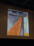 Christo presentazione di The Floating Piers Maxxi Roma 2 Christo sul Lago d'Iseo. "Vi farò camminare sulle acque": il grande artista presenta il megaprogetto di impacchettamento curato da Germano Celant