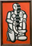 Fernand Léger, Les deux figures (Nu sur fond rouge)
