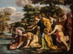 Giacinto Gimignani, Ritrovamento di Mosè, 1632-34, Olio su tela, Collezione Privata