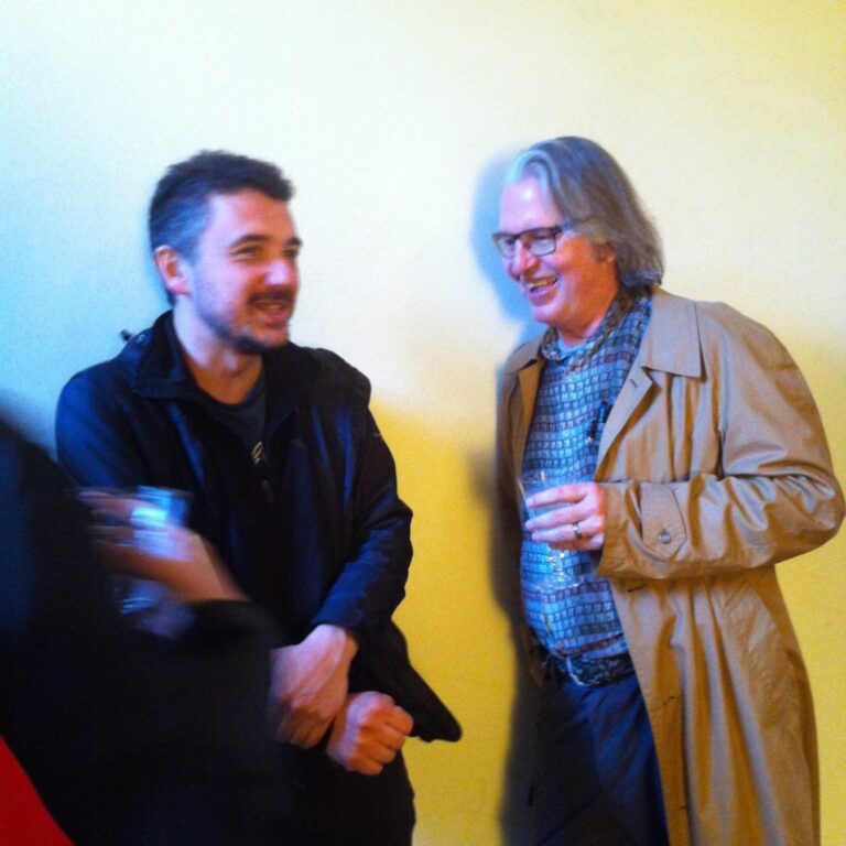 Gianluigi Ricuperati e Bruce Sterling Joseph Grima racconta a Milano la nuova Biennale dell'Architettura di Chicago. Ecco chiccera al cocktail nella splendida scenografia di Palazzo Clerici