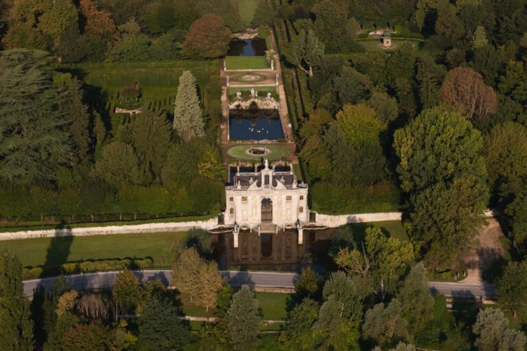 Giardino di Valsanzibio - foto aerea