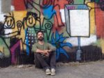 IMG 0134 Andrea Cardia presenta il suo murale al Pigneto. Metri e metri di colore, per omaggiare la storia recente d’Italia, di Roma e del quartiere