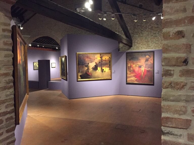 Il demone della modernità - veduta della mostra presso Palazzo Roverella, Rovigo 2015