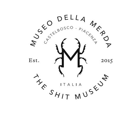 Il logo del Museo della Merda