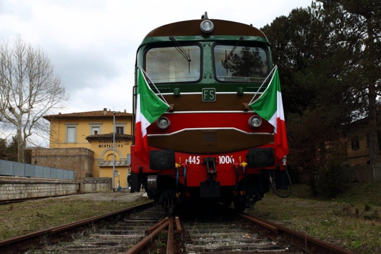 Il treno immagine frontale, foto Matteo Nardone