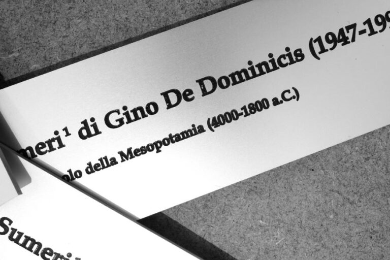 Italo Zuffi, Una linea nell’arte italiana, 2010. Courtesy Nomas Foundation e Pinksummer. Photo Damiano Minozzi