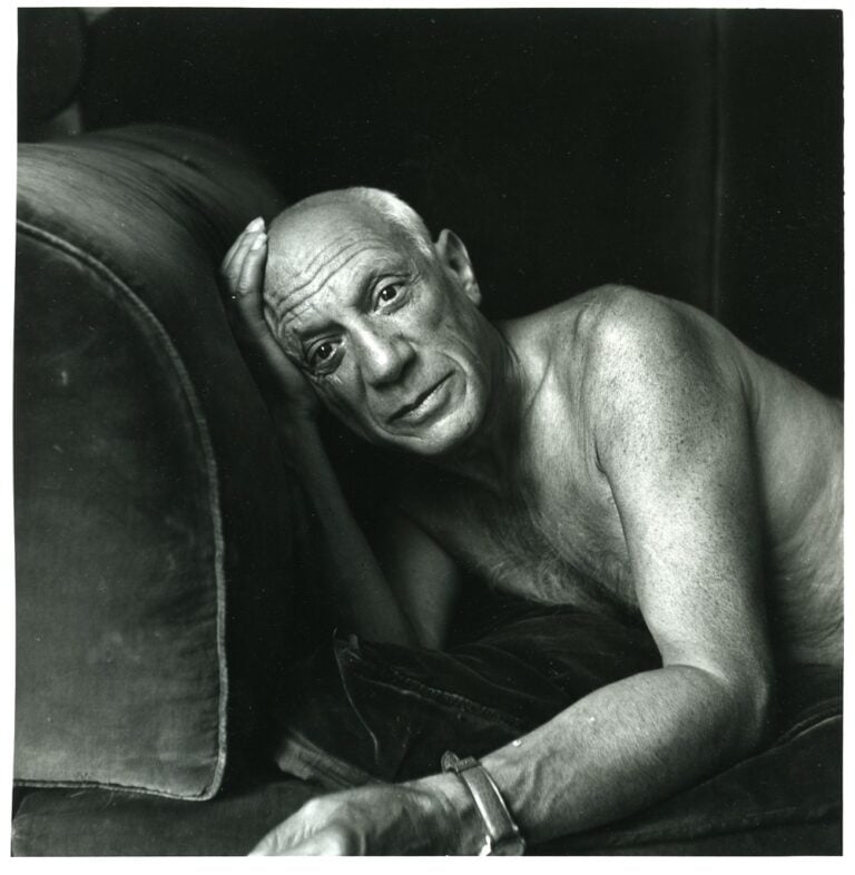 Jacques Henri Lartigue, Picasso, Cannes, agosto 1955
