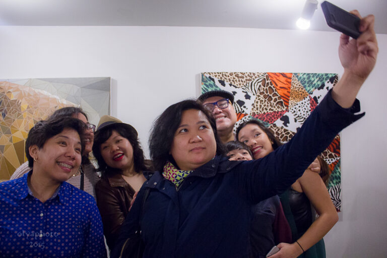 Jamie Martinez - Hunt for Inspiration - veduta dell'opening presso la Galerie Protégé, New York 2015 - photo Olya Turcihin