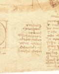 Leonardo da Vinci, Codice Atlantico - acqua di rose