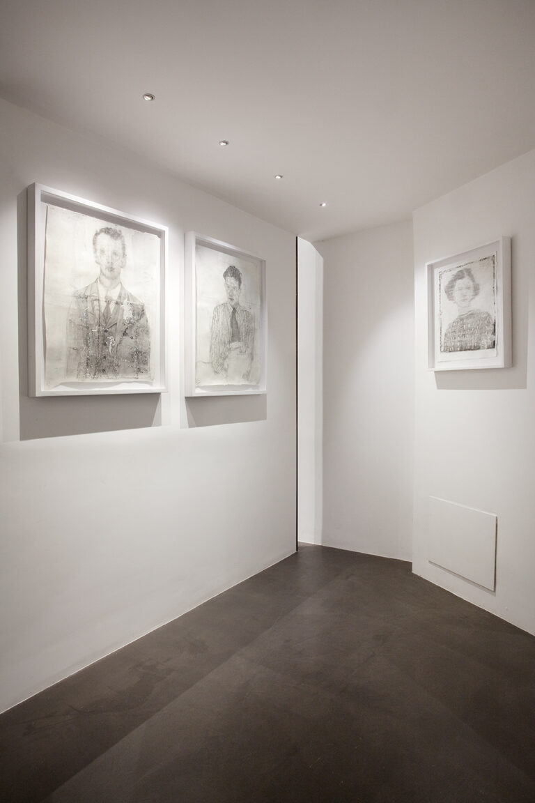 Michael Ryan – Drawings - veduta della mostra presso la Galleria AnnaMarraContemporanea, Roma 2015