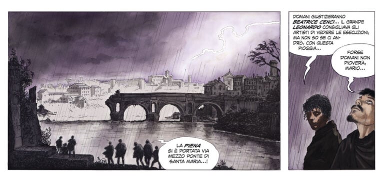 Milo Manara, Caravaggio. La tavolozza e la spada, 2015, Panini Comics.