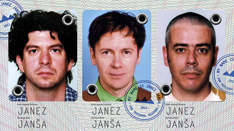 My Name Is Janez Jansa 4 My Name Is Janez Jansa. I tre artisti che rubarono il nome a un politico