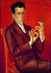 Otto Dix Ritratto dell’avvocato Hugo Simons 1925 © 2015 Artists Rights Society ARS New York VG Bild Kunst Bonn foto The Montreal Museum of Fine Arts Brian Merrett Immagini dall'opening della grande mostra sulla Nuova Oggettività, al Museo Correr. A Venezia spira già aria di Biennale