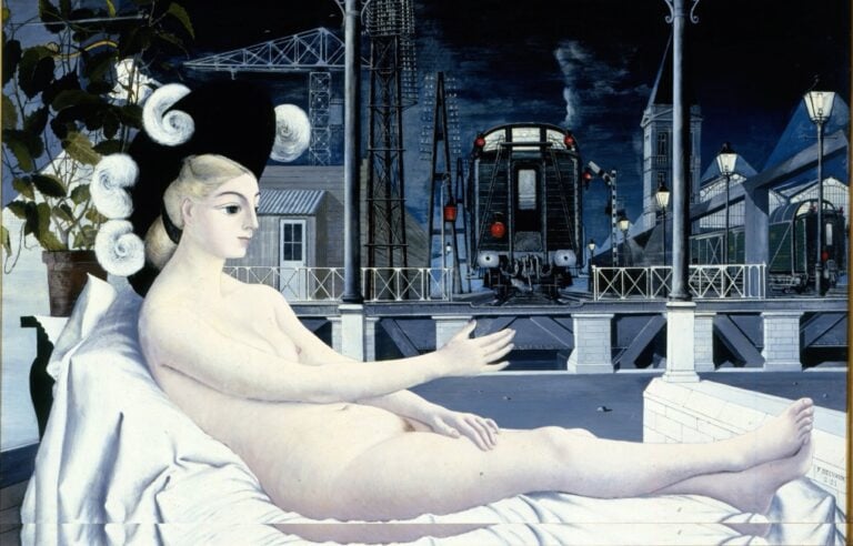 Paul Delvaux, L'Age de fer, 1951 - Mu.Zee, Ostenda