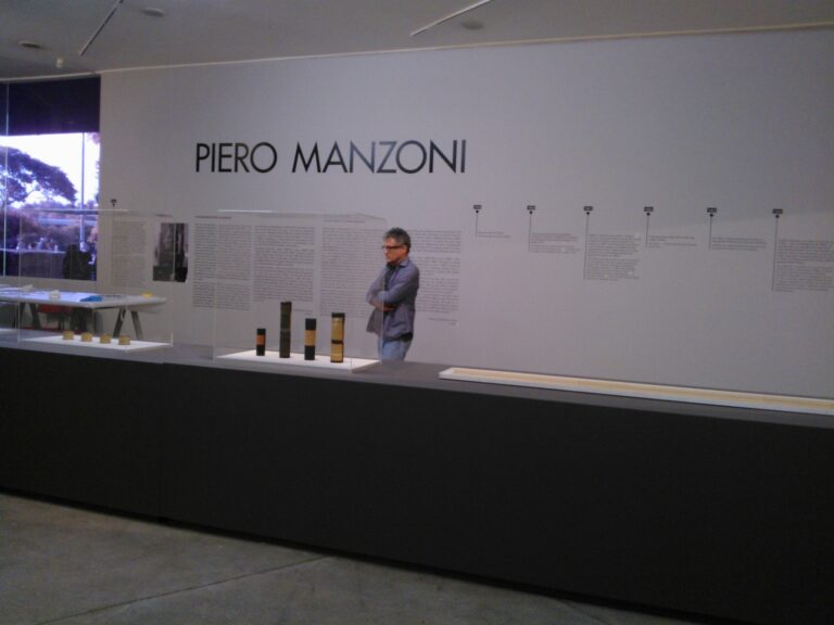 Piero Manzoni Museu de Arte Moderna di San Paolo 4 Piero Manzoni sbarca in Brasile. Ecco le immagini in anteprima della mostra al Museu de Arte Moderna di San Paolo, la prima in tutto il Sud America