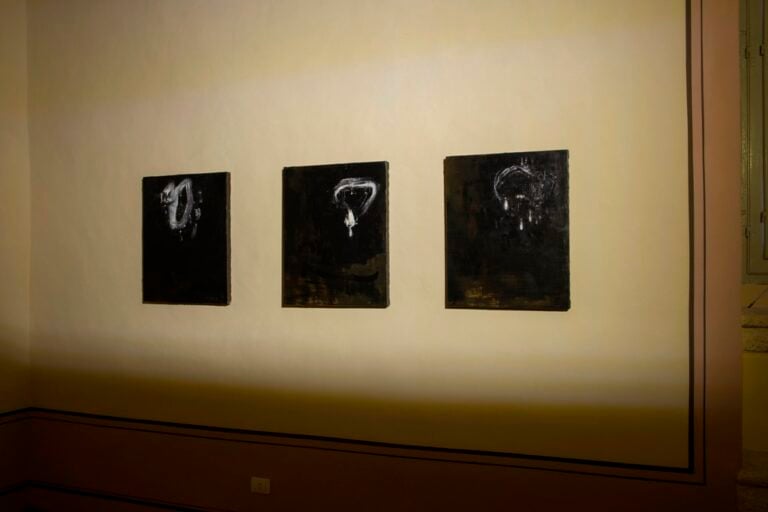 Piero Pizzi Cannella – Camera Oscura - veduta della mostra presso Bibo’s Place, Todi 2015 - photo © Giorgio Benni