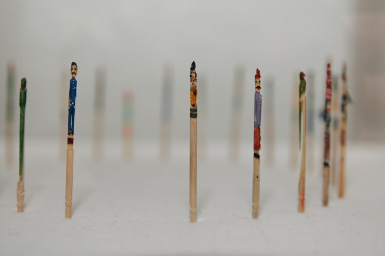 GAIA Museum - Pradeep Kumar, Carved matchsticks