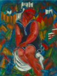 Raoul Dufy, La Grande baigneuse, 1914 - Museés Royaux des Beaux-Arts, Buxelles - photo J. Geleyns - Ro scan