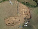 Ricognizione aerea di uno scavo archeologico tramite drone