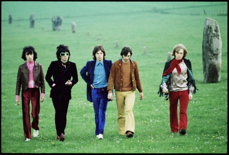 Rolling Stones Avebury Hill 1968 ® David Bailey