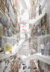 Rotterdam. Public Art Depot - rendering del percorso interno