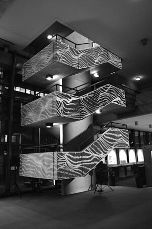 La scala di luce del Royal Northern College of Music di Manchester. Installazioni effimere, per architetture sensibili