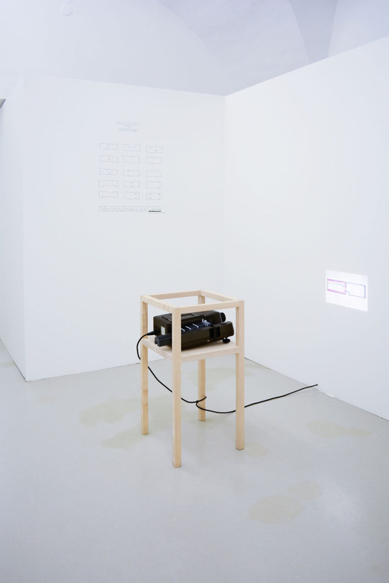 Spatial Dispositions, Aldo Giannotti, Installation View, ar-ge kunst, Bozen-Bolzano 2015 photo aneres