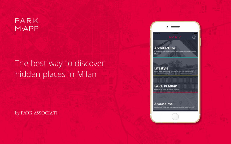 parkmapp 1 Il meglio dell'architettura milanese nella nuova ParkMapp, app d'autore griffata Park Associati. Dalla Torre Velasca all’Unicredit Tower, alla nuova Bocconi