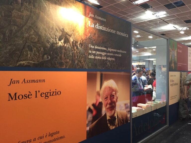 Lo stand Adelphi al Salone del Libro