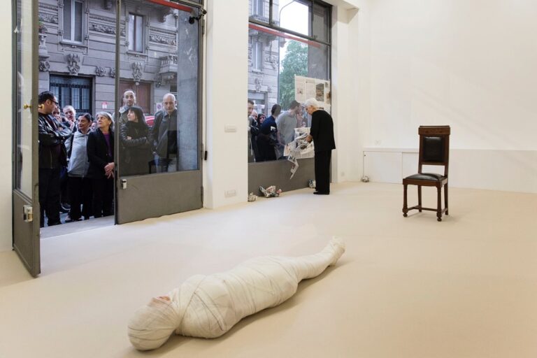 Anna Maria Maiolino – Cioè - veduta della mostra presso la Galleria Raffaella Cortese, Milano 2015 - photo © Lorenzo Palmieri