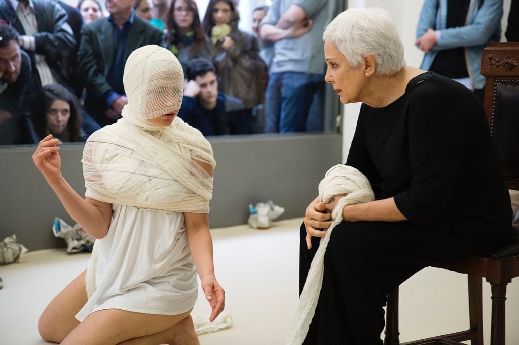 Anna Maria Maiolino – Cioè - veduta della mostra presso la Galleria Raffaella Cortese, Milano 2015 - photo © Lorenzo Palmieri