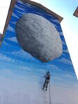 Blu il murale per Draw the Line 2015 a Campobasso 4 Quell’arcobaleno scavato nella roccia. Nuovo murale di Blu a Campobasso, per Draw the Line 2015. In memoria dell’amico Sopa