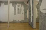 Giuseppe Caccavale, Muri scialbati a carbone #2, Faggionato Fine Art, Londra, 2004