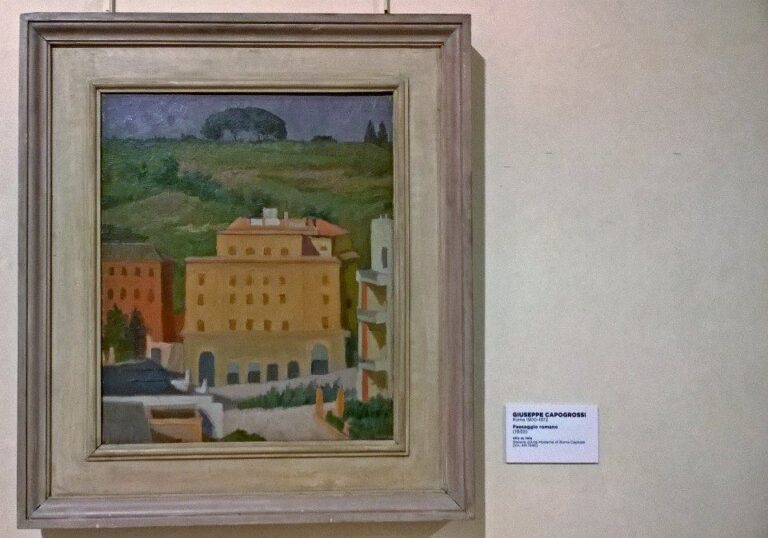 Giuseppe Capogrossi, Paesaggio romano, 1939