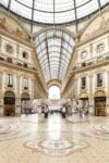 InGalleria Milano foto Giulio Boem Un Caleidoscopio per la galleria Vittorio Emanuele di Milano. Restauro interattivo e viaggi immersivi, tra led wall e architetture effimere