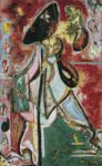 Jackson Pollock, The Moon Woman, 1942 Olio su tela, 175,2 x 109,3 cm. Collezione Peggy Guggenheim, Venezia. © Jackson Pollock, by SIAE 2015