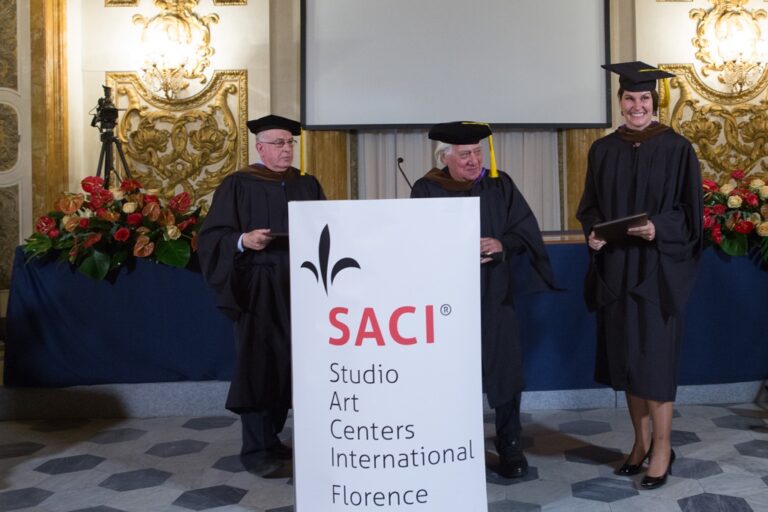 Lawrence Carroll alla SACI di Firenze nel 2015. Photo Lorenzo Guasti